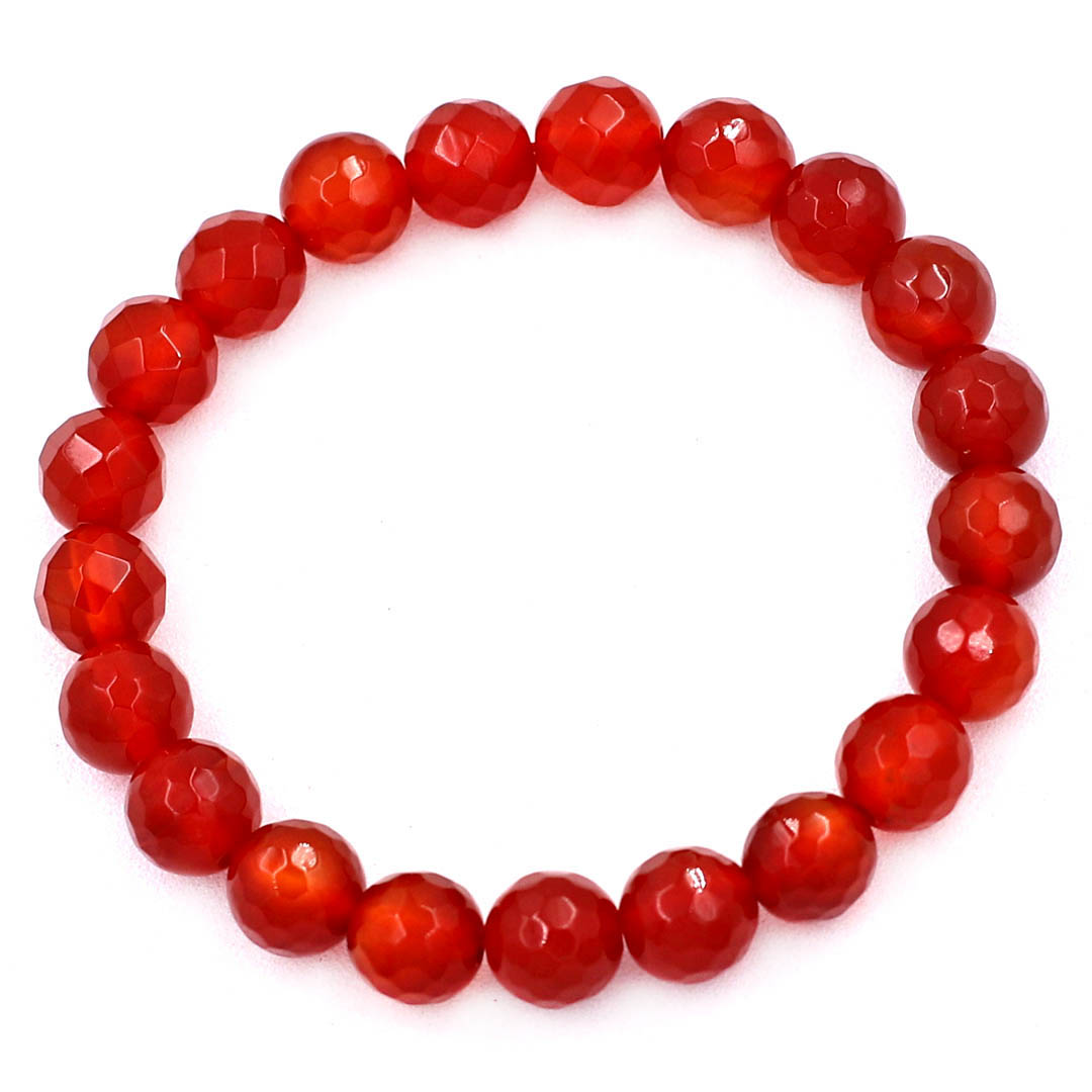 Bracelet quartz stone 8 MM 21 beads
