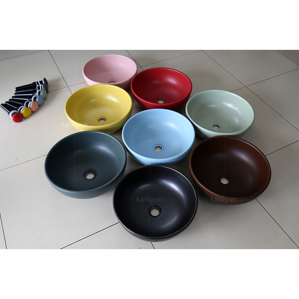 Lavabo sứ-lavabo để bàn Kanly