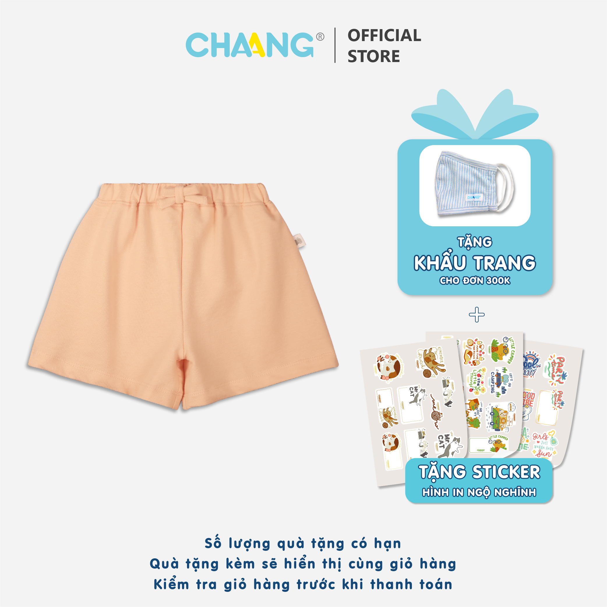 [CHAANG] Quần short bé gái Pool Chaang