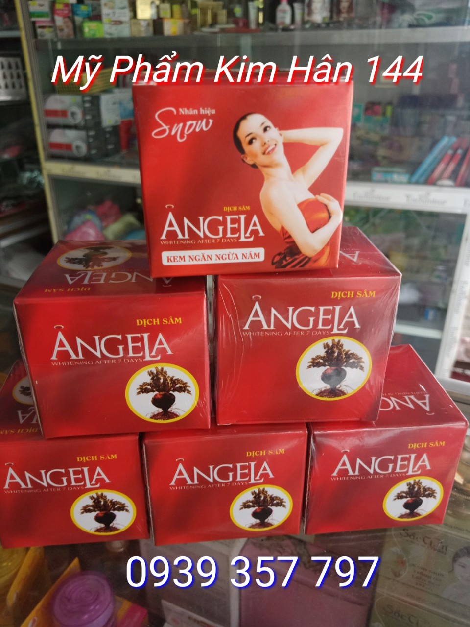 Kem Sâm ANGELA ngăn ngừa Nám