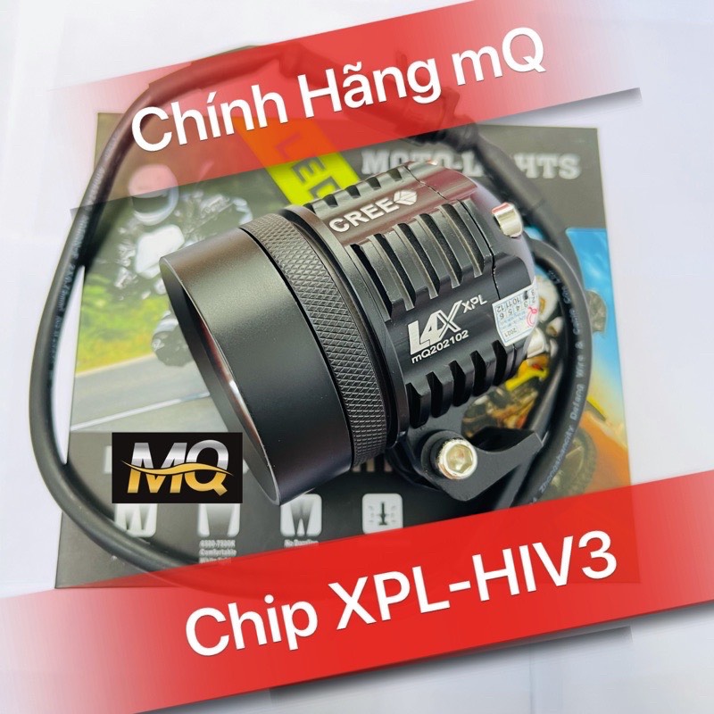 ĐÈN TRỢ SÁNG L4X XPL-HIV3 KÍNH ÁNH TÍM (BH 6TH ĐỔI MỚI)
