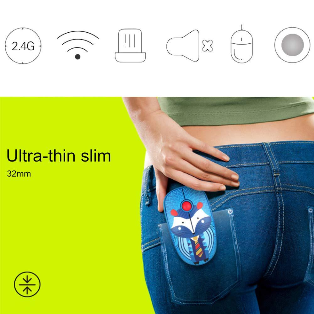 Chuột không dây Wireless FD V8 pin dùng đến 12 tháng (4 màu) - Nhất Tín Computer