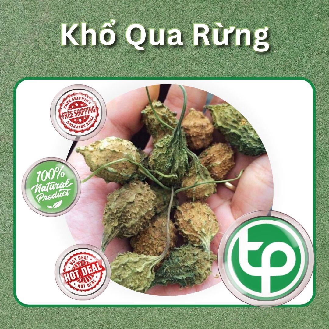 Khổ qua rừng 500g cao cấp - Hàng công ty chất lượng cao - Chuyên dùng để pha trà và sắc nước uống