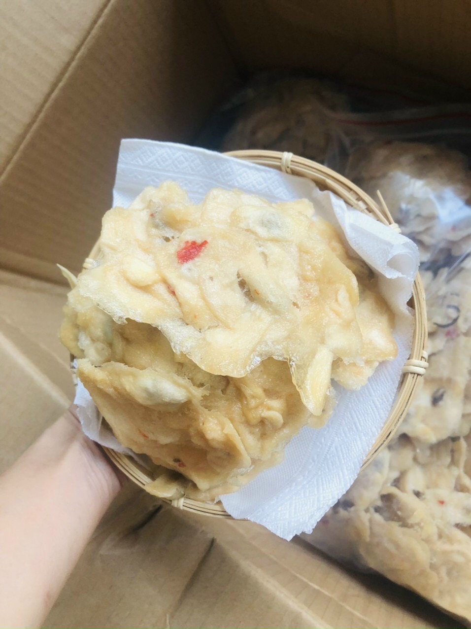 MÃNG CẦU SẤY MUỐI ỚT SIÊU NGON 300GR