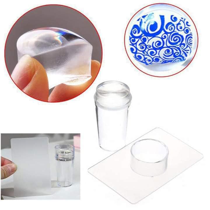 Đầu in nail | Con dấu in móng Silicon trong suốt