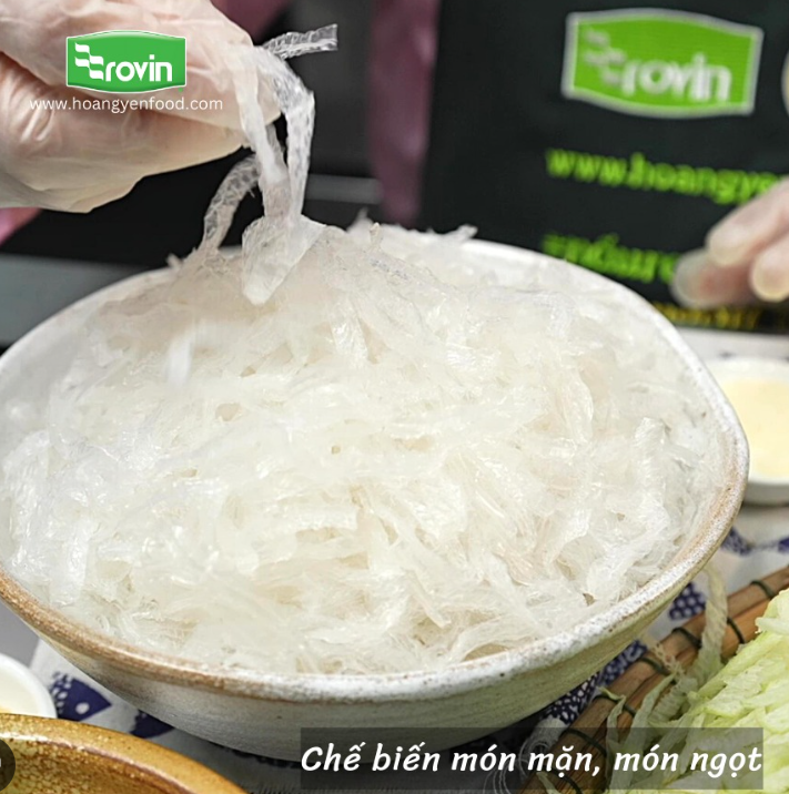 Rau câu sợi Hoàng Yến