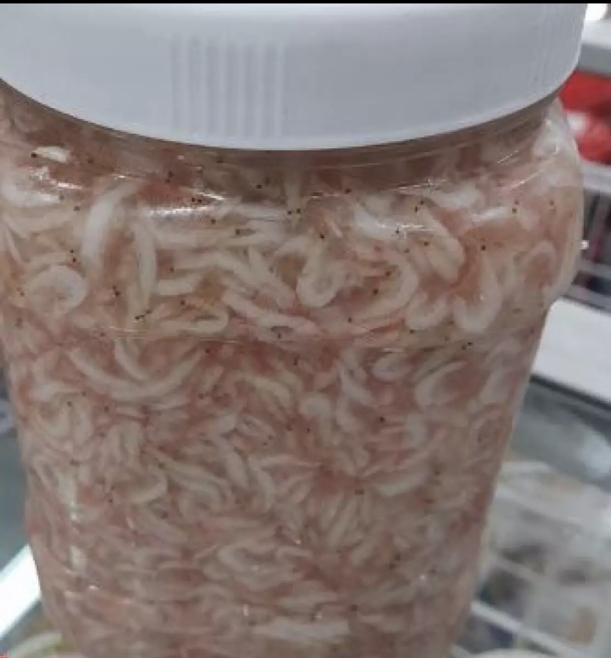 MẮM TÉP HÀN QUỐC LÀM KIM CHI  (새우젓) 1 KG