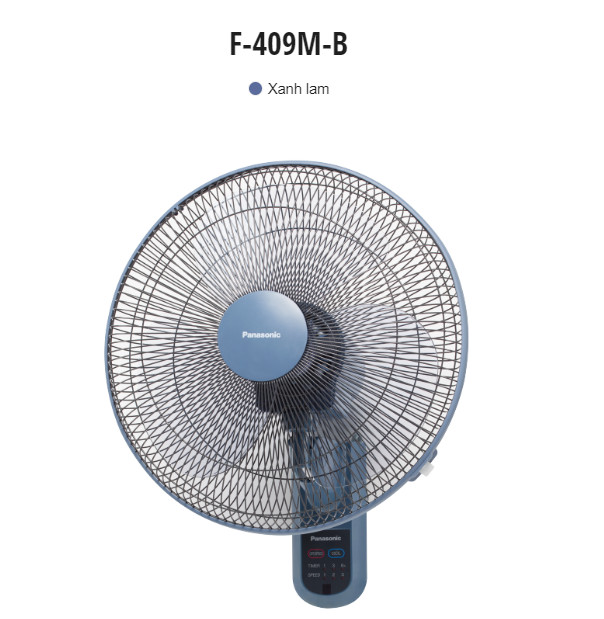 Quạt treo tường PANASONIC F-409M (màu trắng)