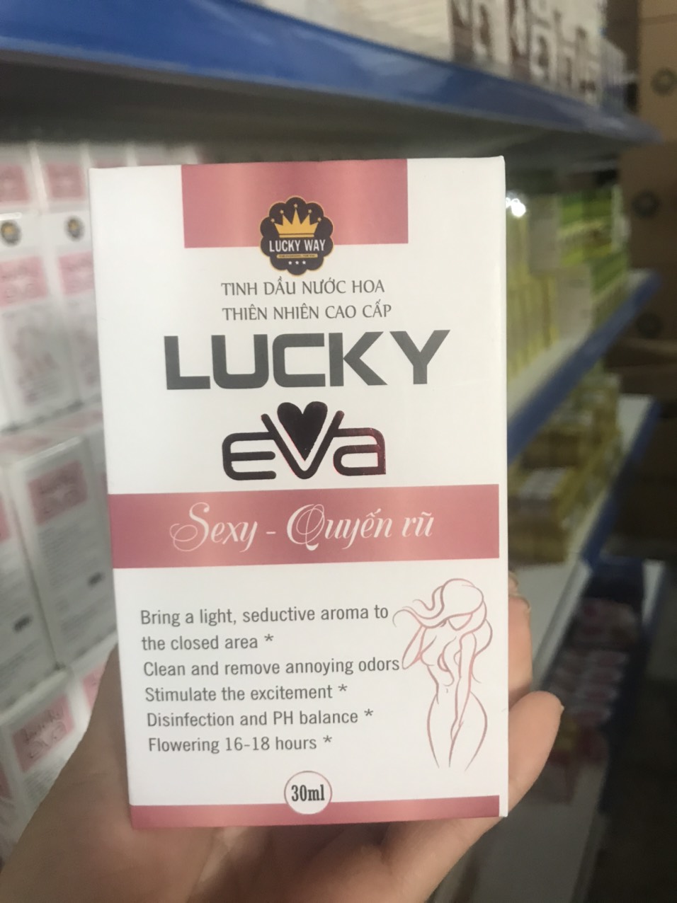 Nước hoa vùng kín LUCKY EVA - 30ml