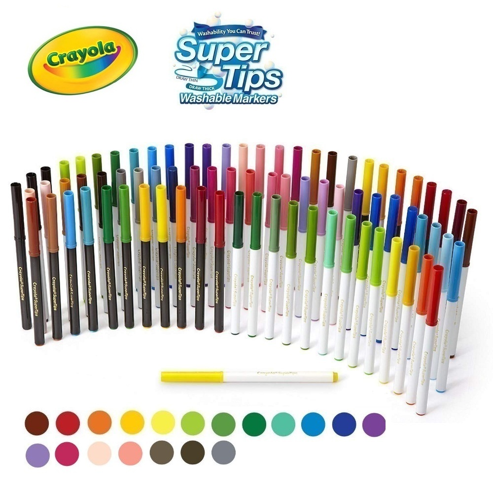 Bút marker Crayola Super tips ( bút lẻ)