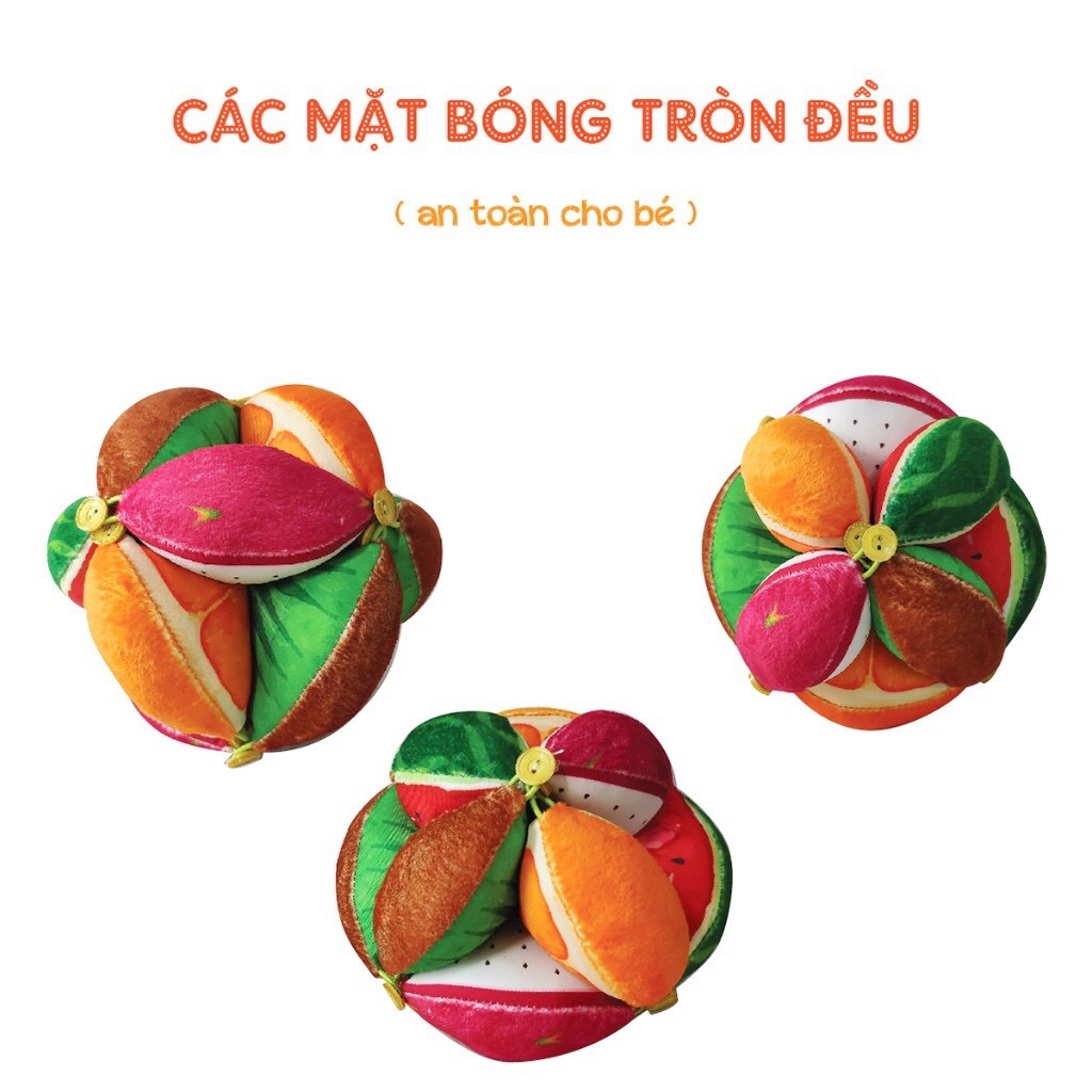 BÓNG MÚI MONTESSORI- FRUITS