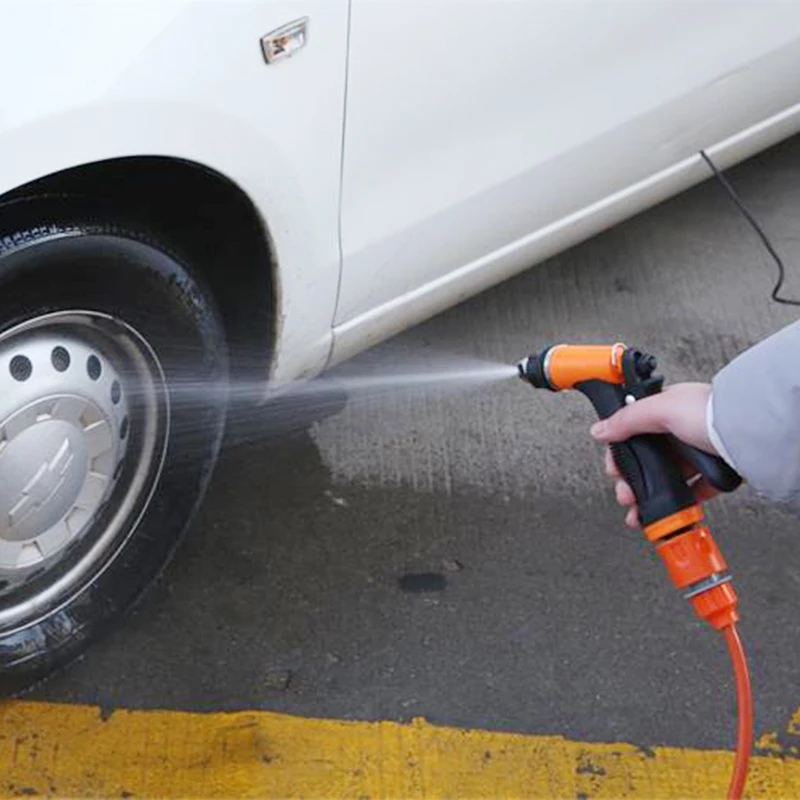 Bộ Máy bơm rửa xe tăng áp lực nước mini 12v