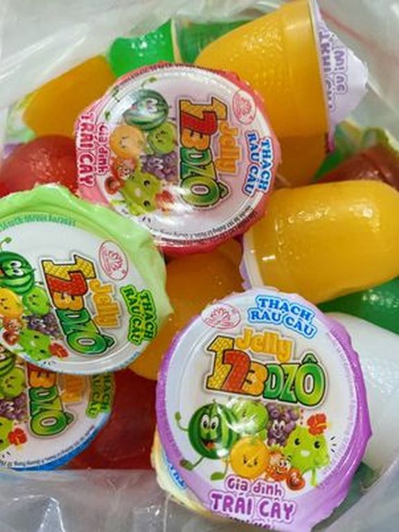 Thạch Râu Câu 123 Zô -  100g