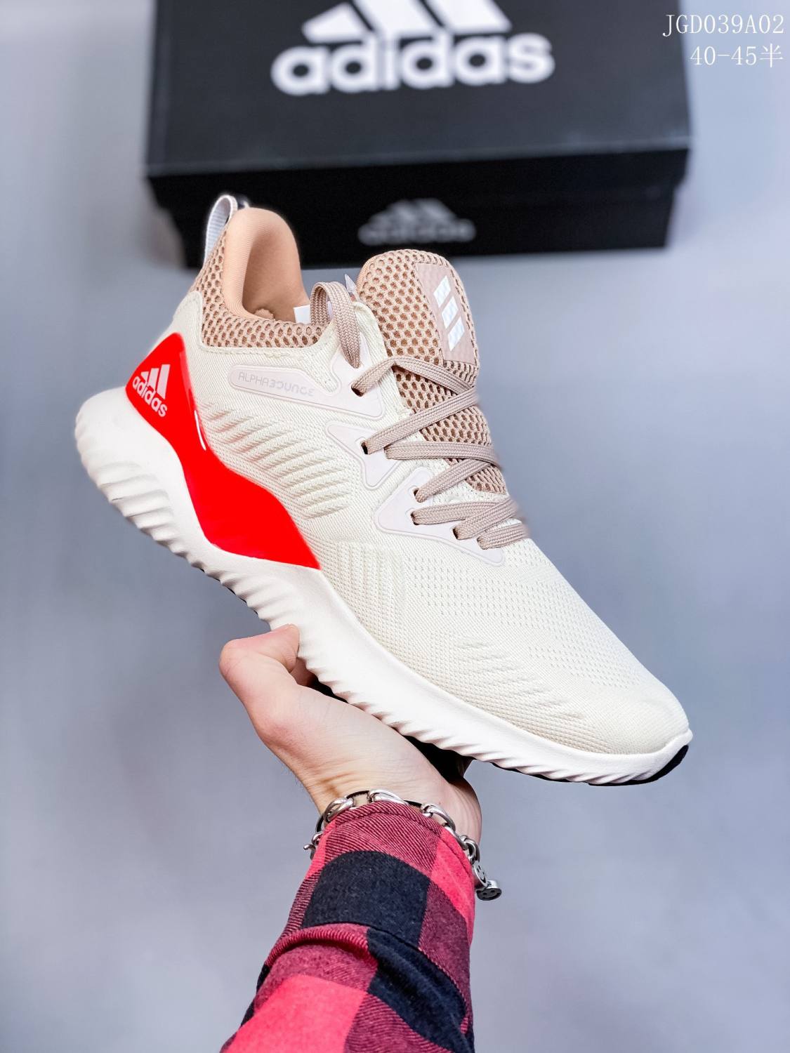 Giá hủy diệt Ảnh thật Chính hãng GIÀY CẶP NAM NỮ ADIDAS ALPHABOUNCE BEYOND