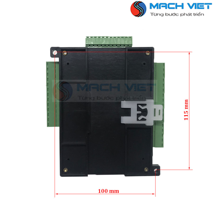 Board lập trình PLC FX3U 24MR 6AD 2DA có Pin, RS485