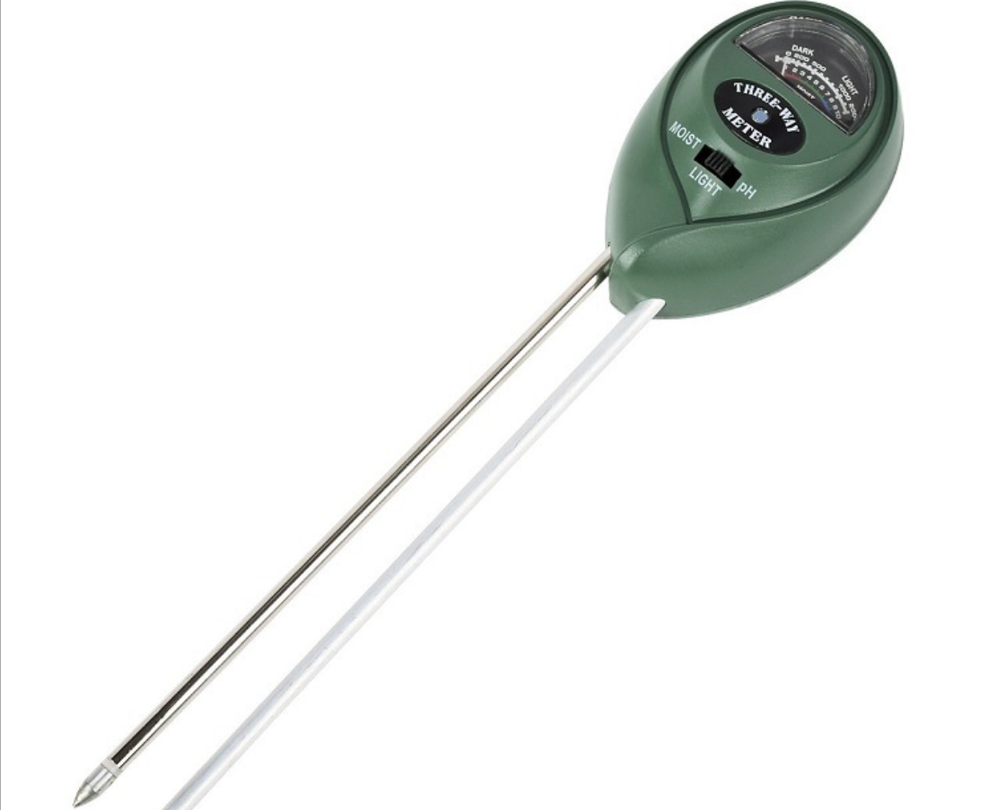 Dụng cụ đo độ pH - Đo độ ẩm - Đo ánh sáng 3 trong 1 HM031, Máy đo ph đất