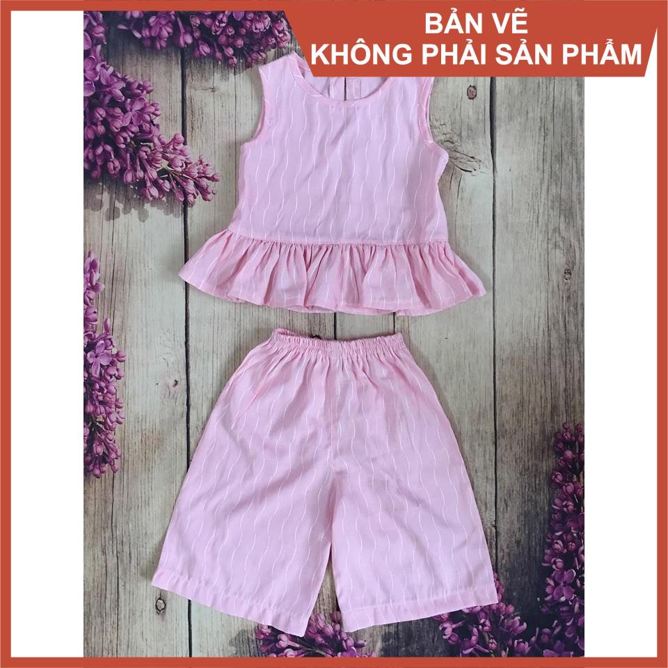 Rập bộ quần lửng cho bé- Rập giấy A0 mã R280 (Bản vẽ) (BẢN VẼ)