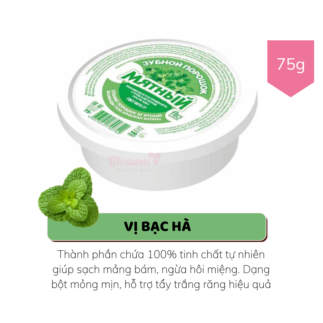 75g - Bột trắng răng Fito Cosmetics Nga