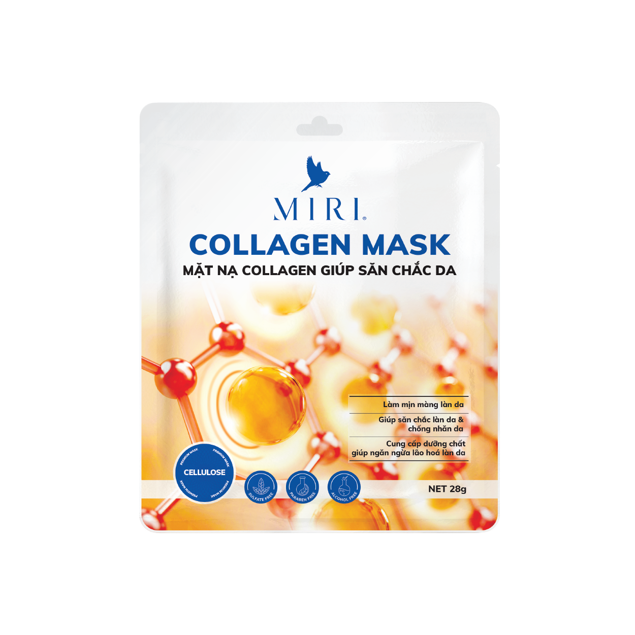 Mặt Nạ Giúp Săn Chắc Da - Collagen Mask MIRI (28gr)
