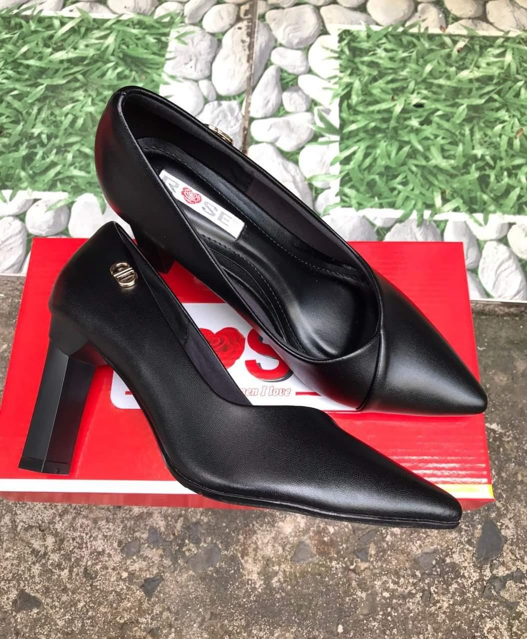 Giày da cao gót 7cm RS140