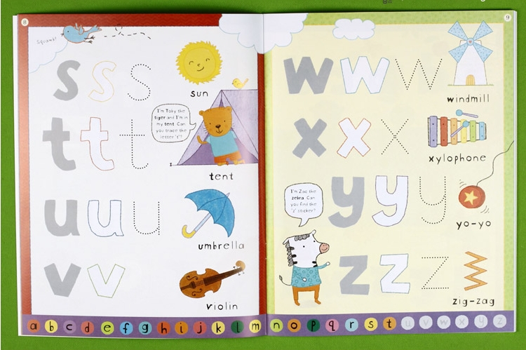 Usborne Sticker Book - Alphabet