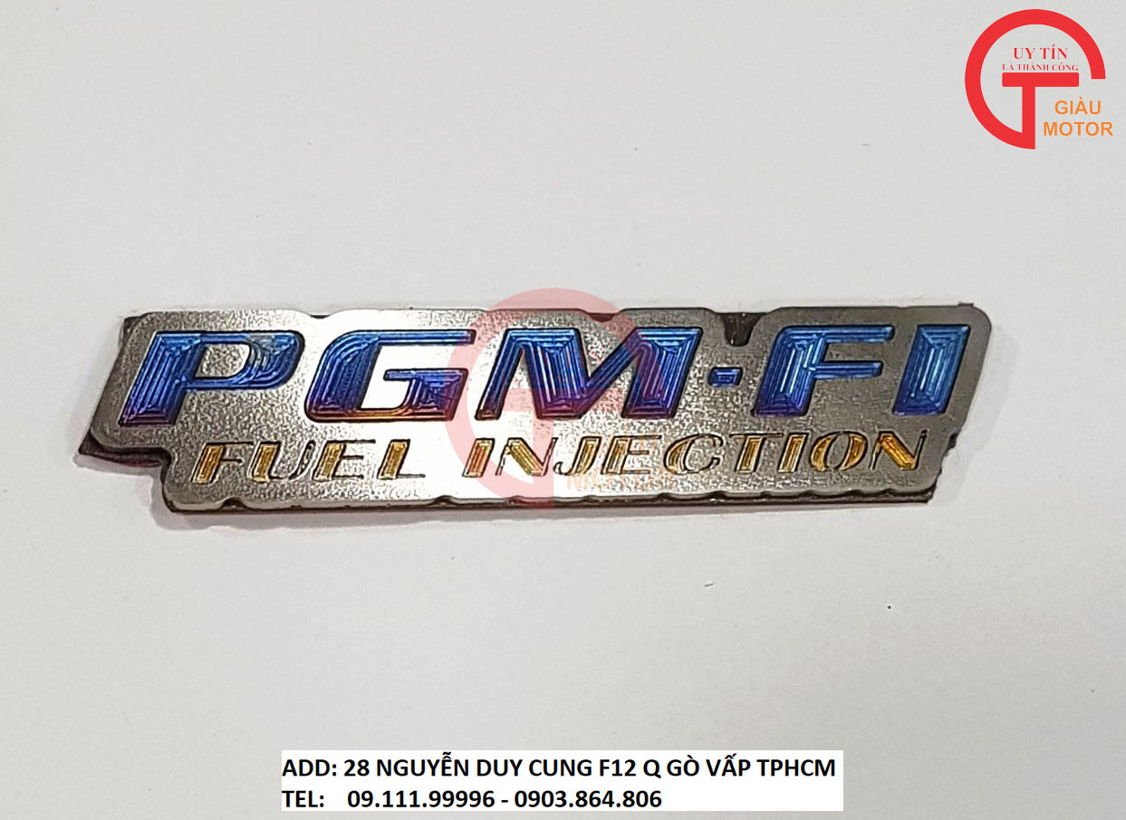 TEM TITAN LOGO PGM-FI DÀY DẶN