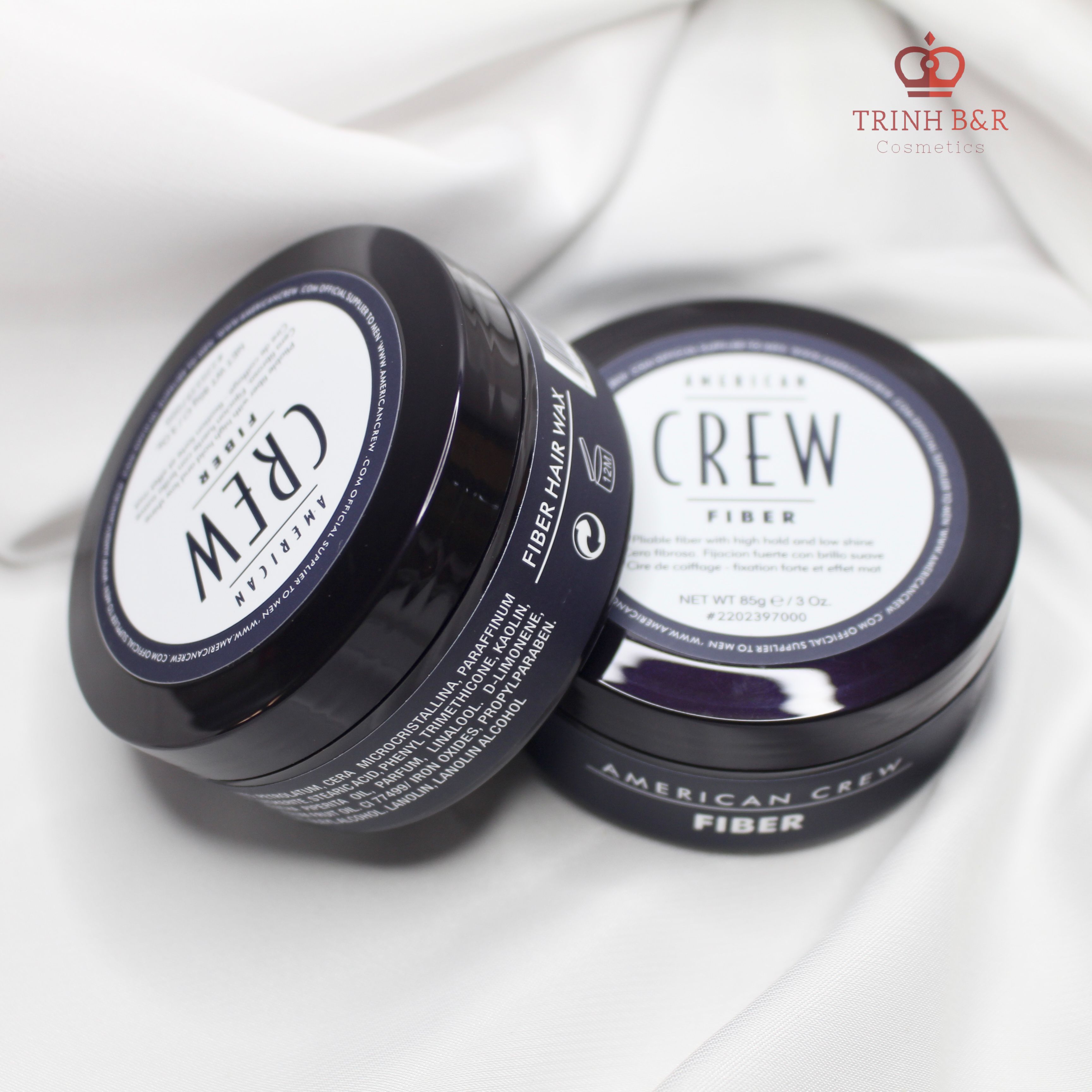 [ Rẻ Vô địch ]Sáp Vuốt Cứng tóc Nam Crew American Fiber