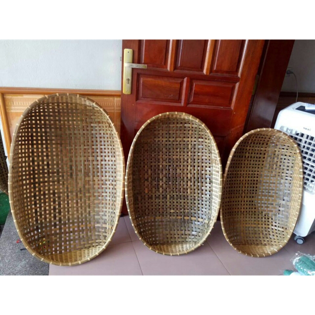 Nôi tre đặt võng chống còng lưng cho bé