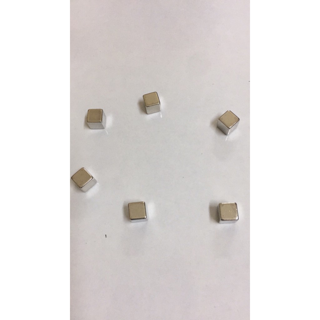NAM CHÂM ĐẤT HIẾM 10 X10 X 10MM HÌNH VUÔNG