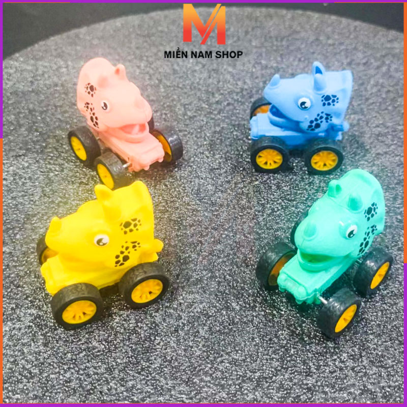 Xe Đồ Chơi Đầu Khủng Long Mini Động Cơ Dây Cót (Giao ngẫu nhiên)