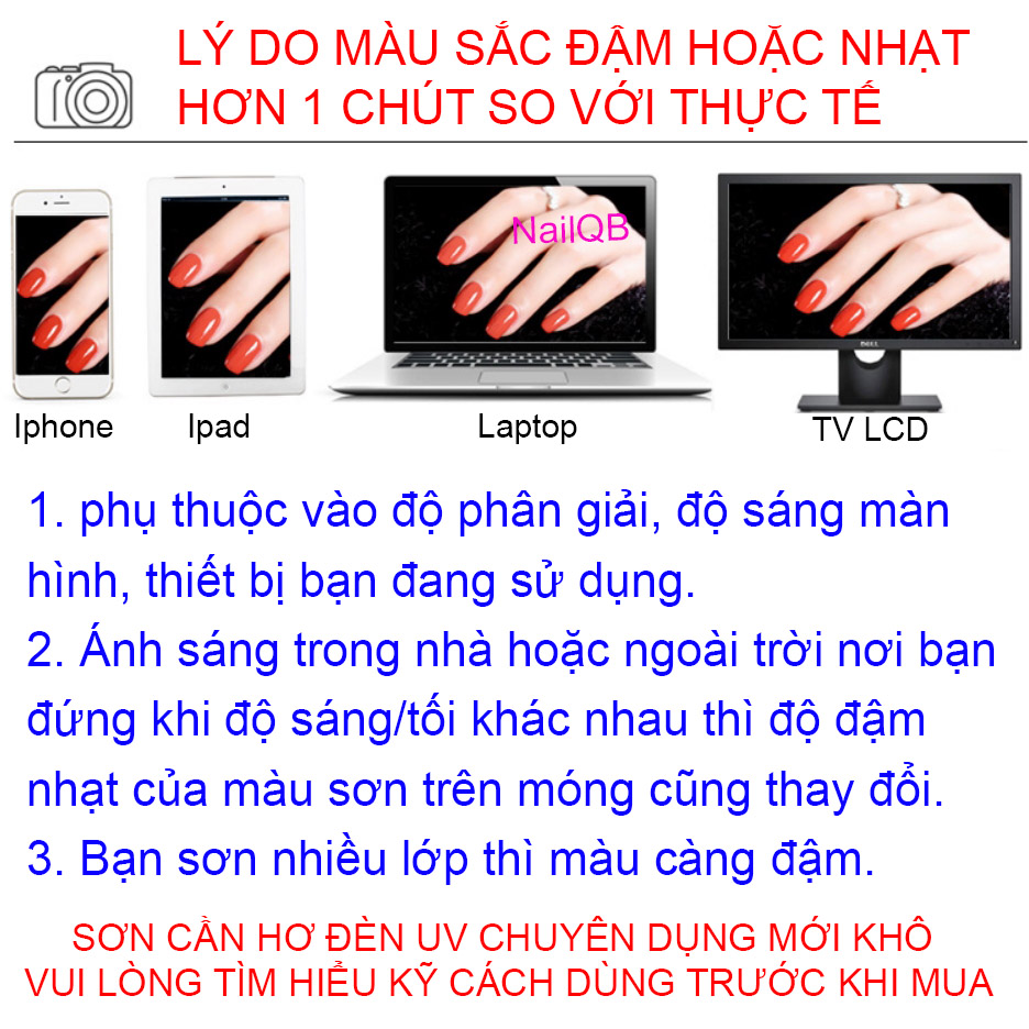 [HCM]Sơn gel AS mã VL