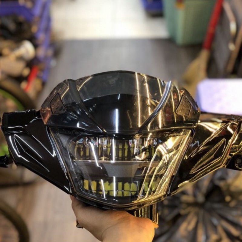 Mào chắn gió zipat ex 2010/ ex nhỏ gắn mọi loại xe