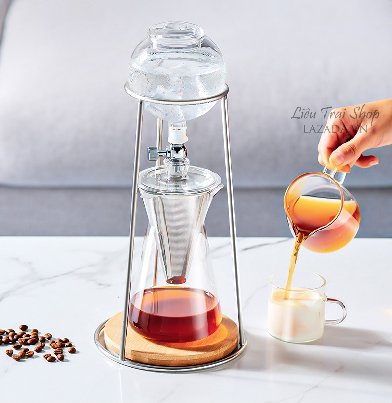 Bộ pha cà phê lạnh cold drip colbrew pha cafe đá iced coffee pot