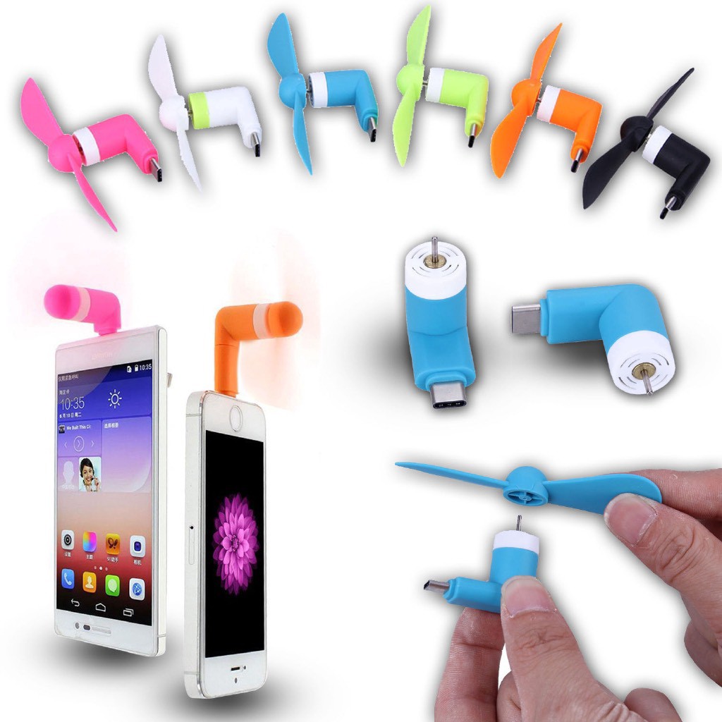 Quạt mini Remax F10 ( chân cắm iPhone và Micro )