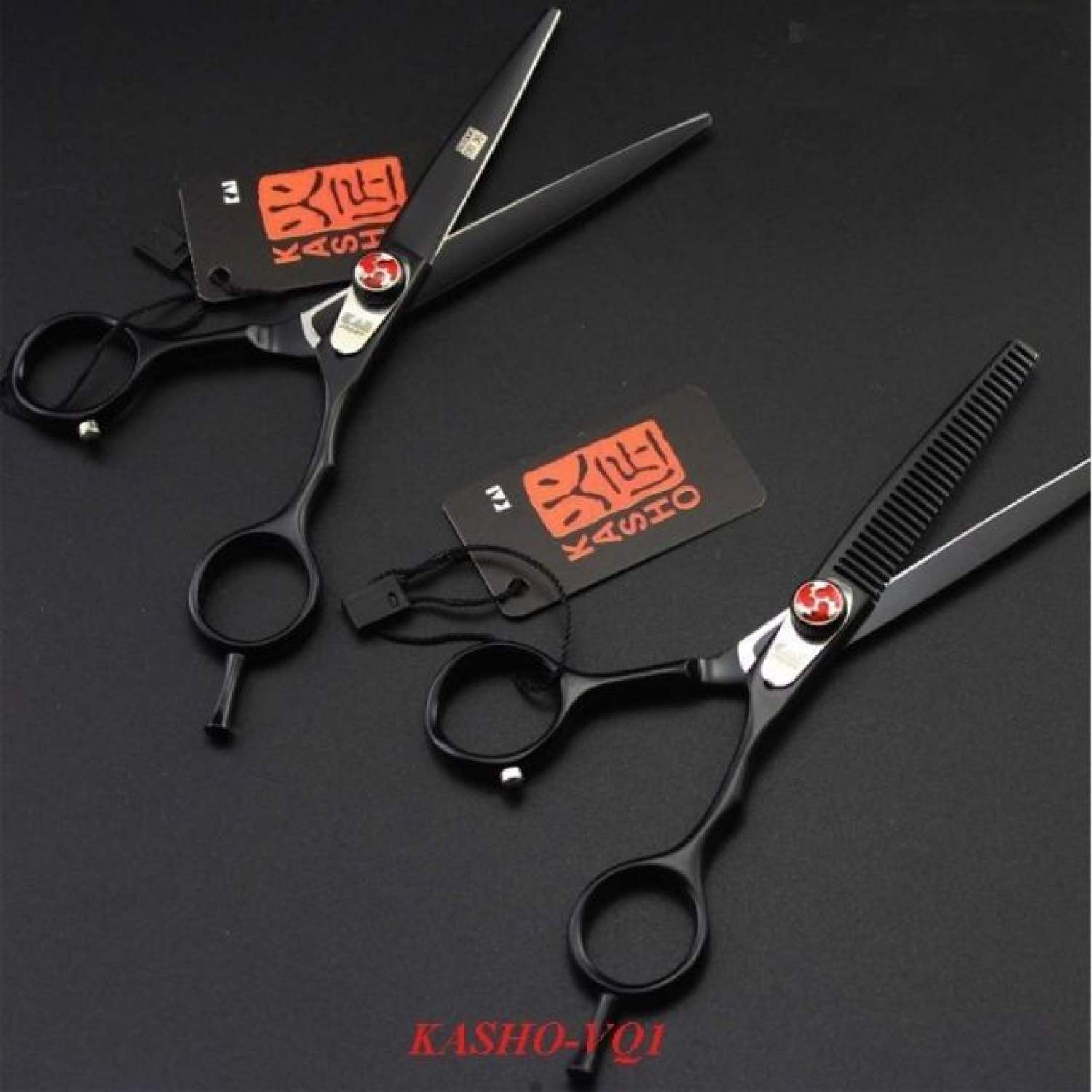 Bộ 2 kéo cắt tỉa tóc cao cấp nhật bản + tặng bao kéo da cao cấp.