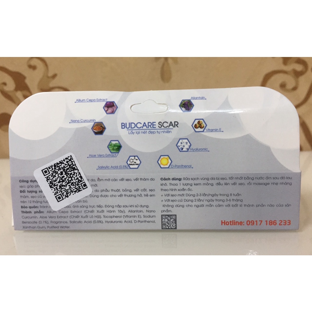 Gel mờ sẹo Budcare Scar . ( Hàng săn- Hạn luôn xa)