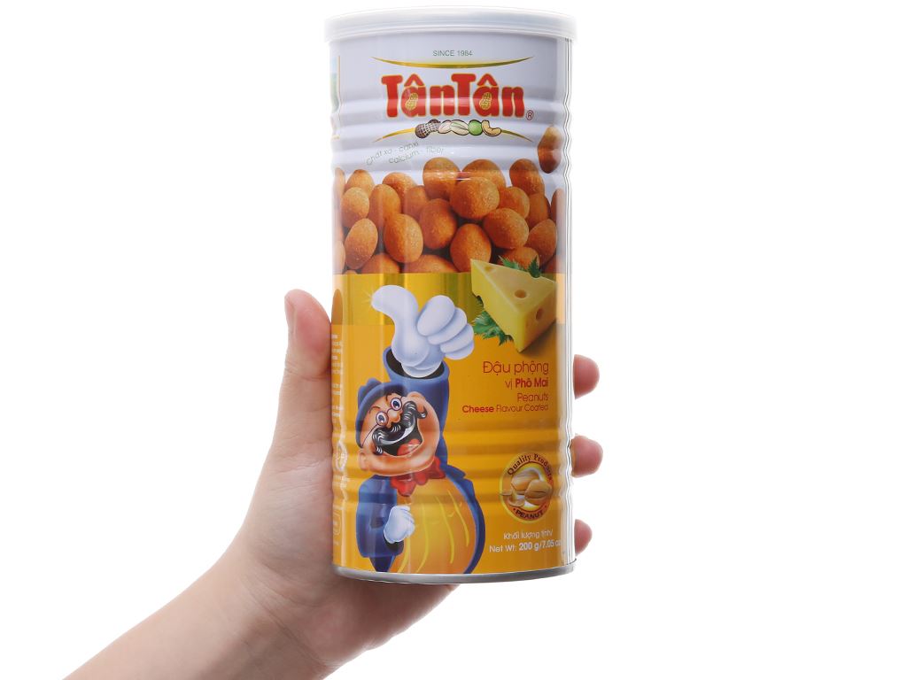 Đậu phộng vị Phô mai Tân Tân 200g