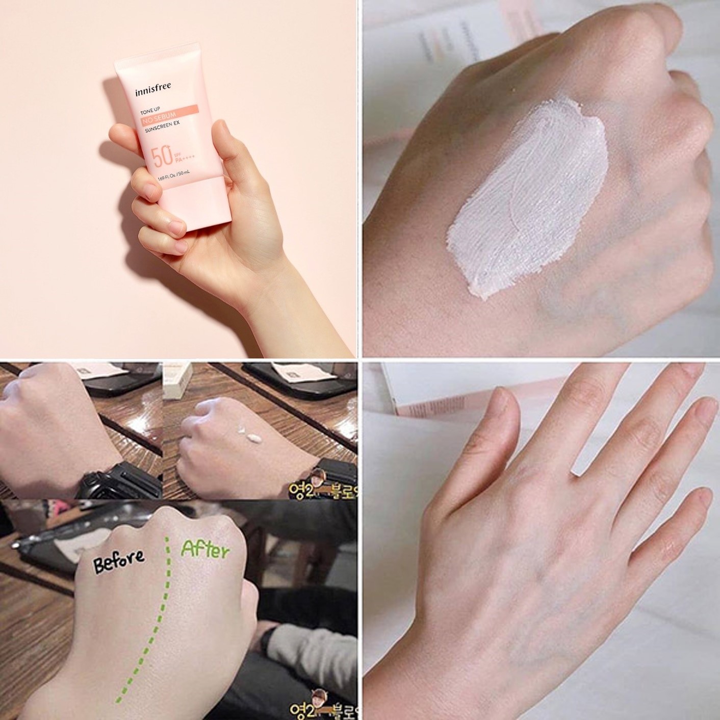 Kem chống nắng Innisfree Mẫu mới