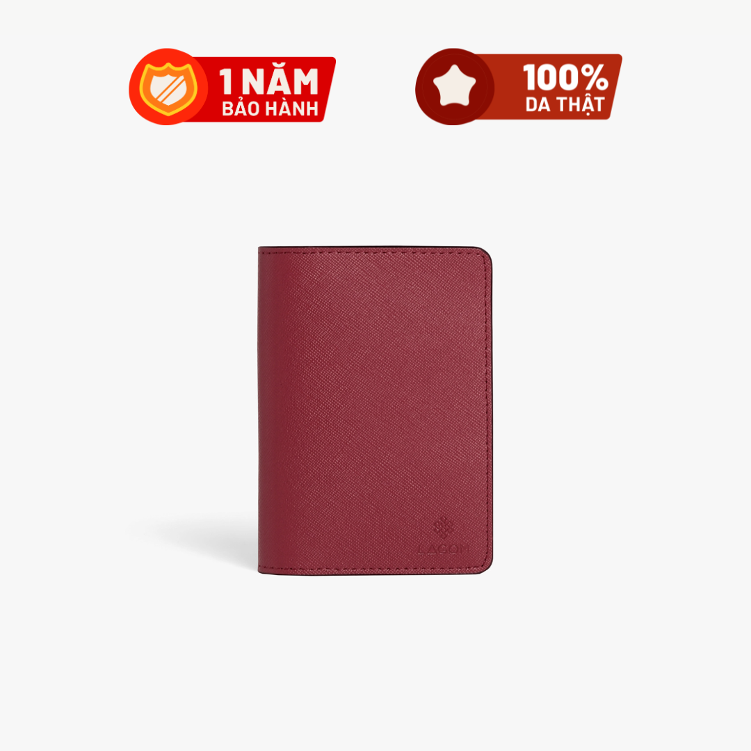 Bao đựng hộ chiếu Da thật LAGOM Passport Thousand