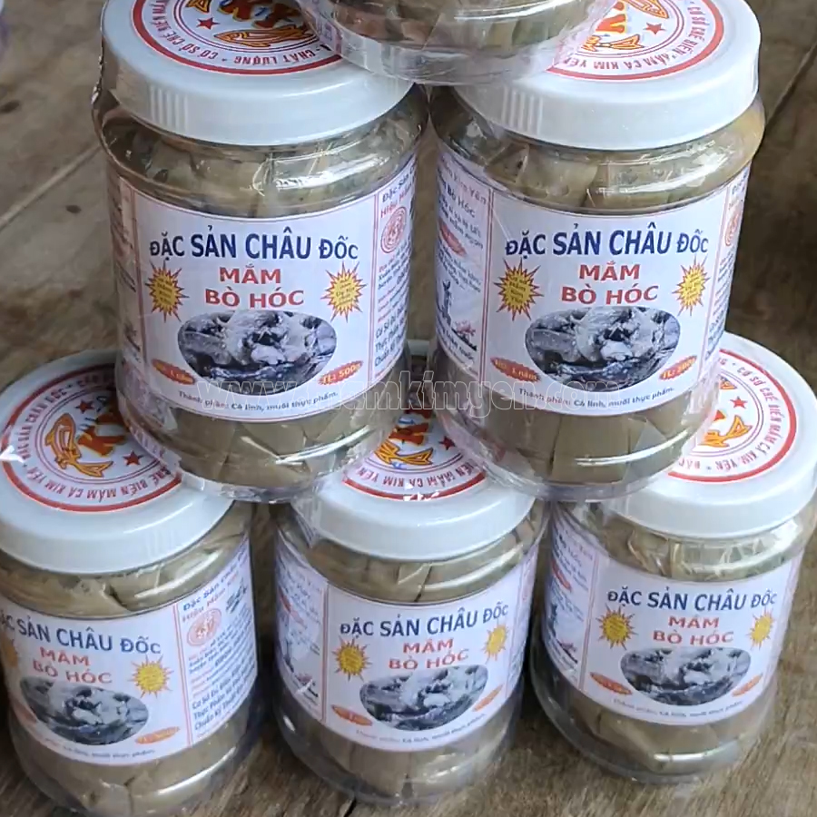 500gr Mắm Bò Hóc Cá Linh Châu Đốc Chất Lượng Cao