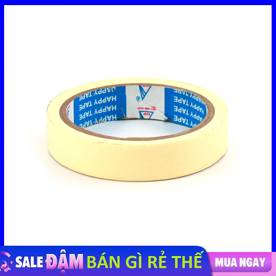 [HCM]Cuộn băng keo giấy - keo giấy note - keo giấy văn phòng