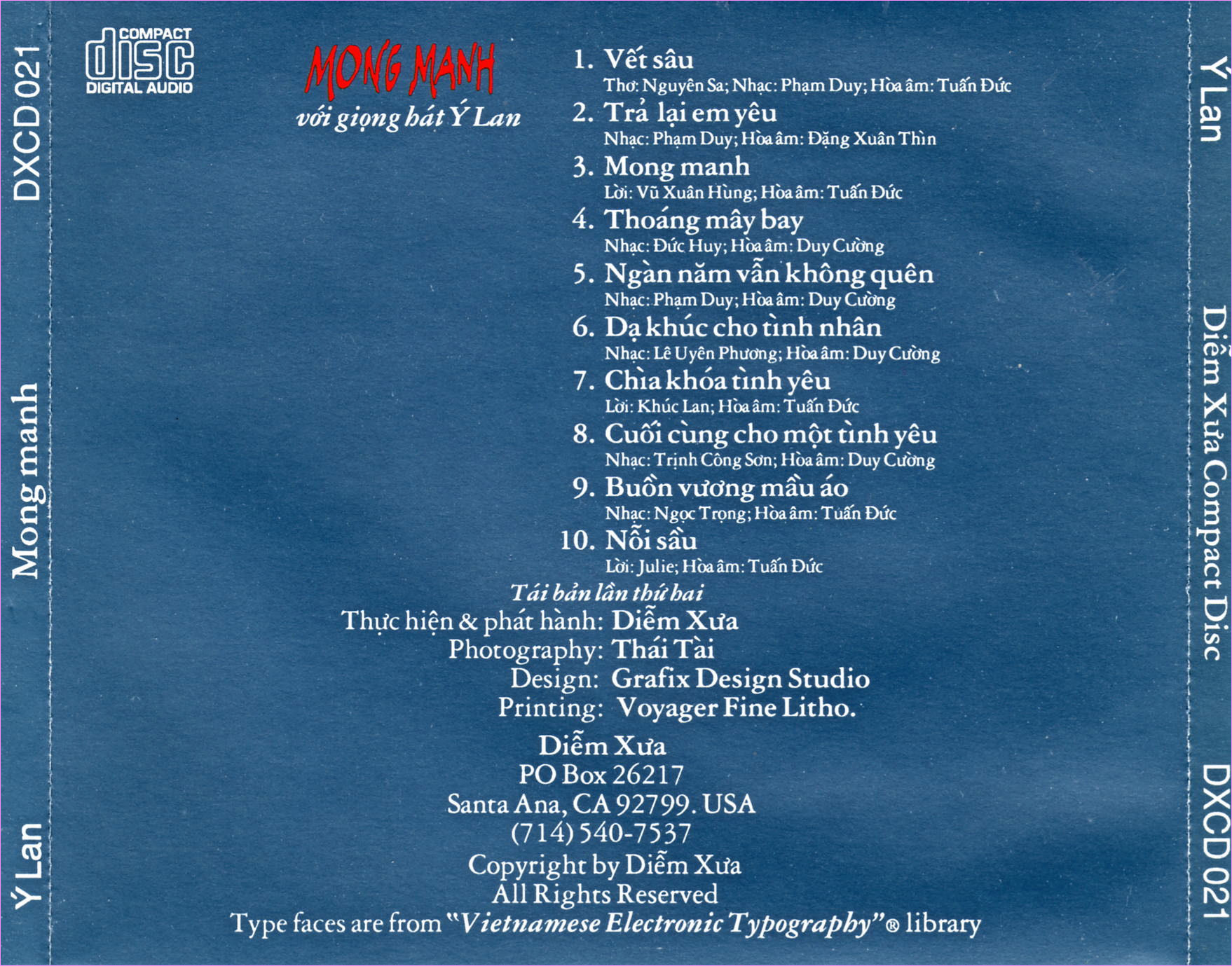 Bộ 8CD Ý Lan