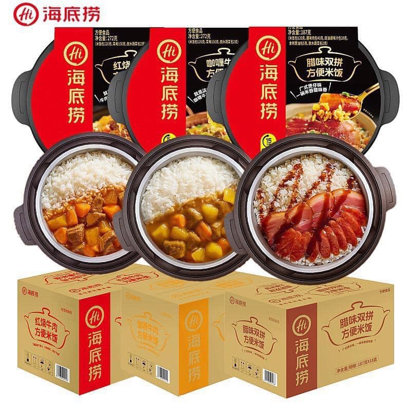 [HOT] 🍲 CƠM TỰ SÔI HAIDILAO 🍲 🍺 Đồ ăn vặt nội địa Trung Quốc