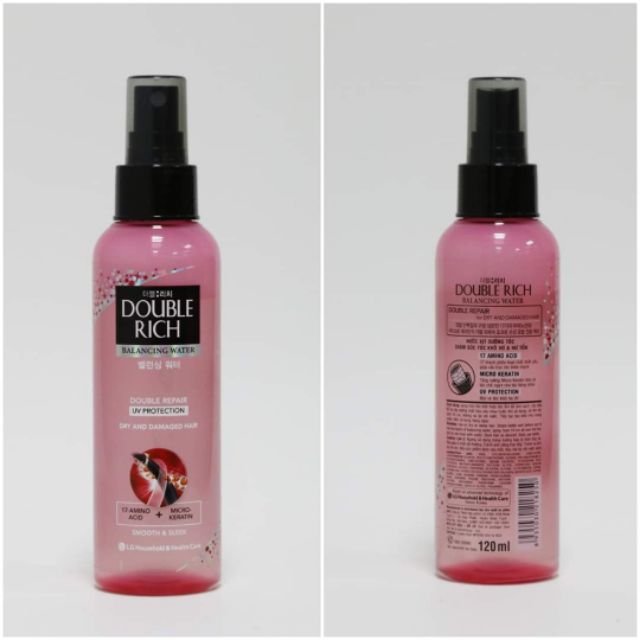 Xịt dưỡng tóc Double Rich chăm sóc tóc hư tổn 120ml