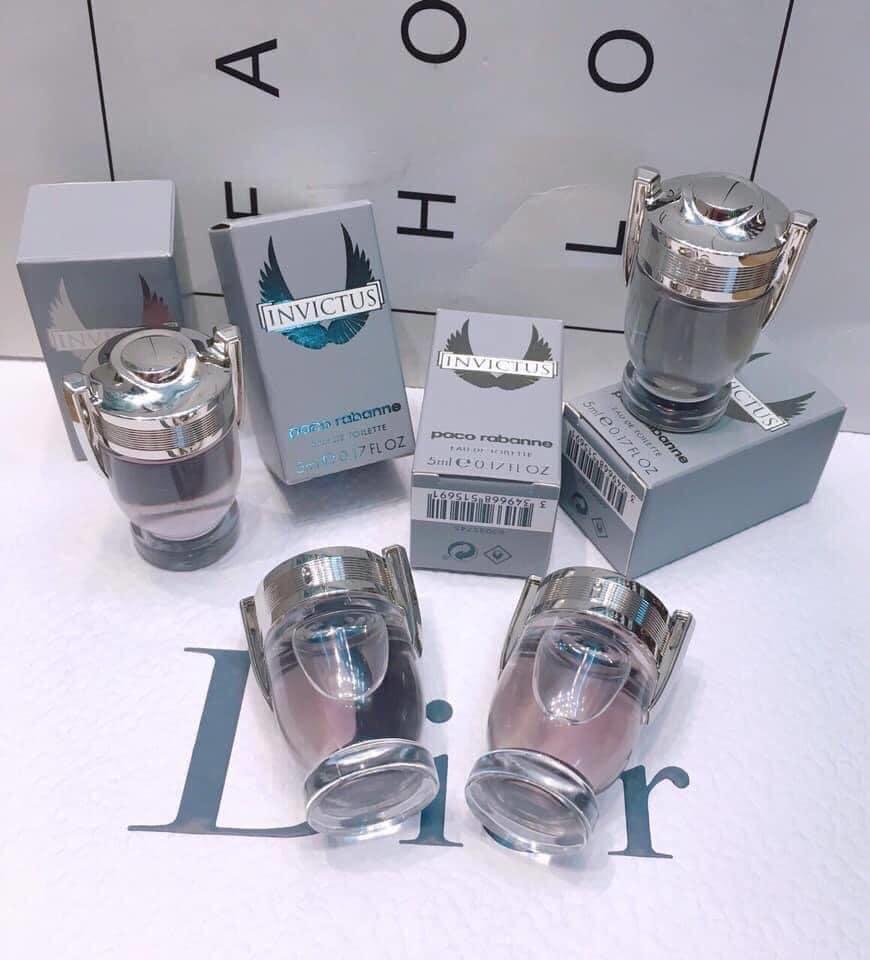 Nước hoa nam Paco Rabanne Invictus EDT 5ml