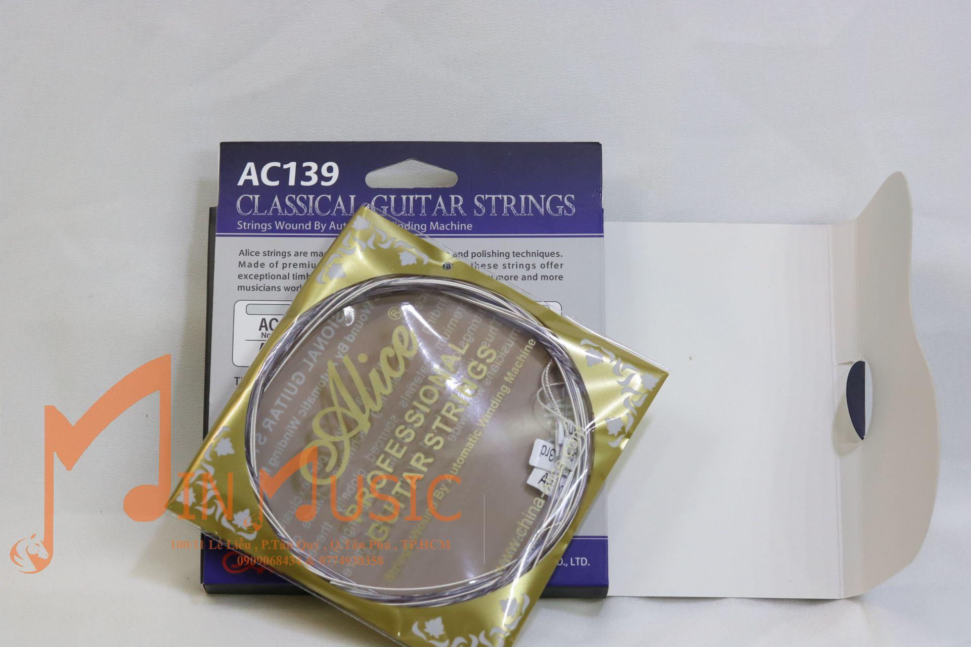Dây Đàn Guitar Classic Alice AC139 | dây nylong