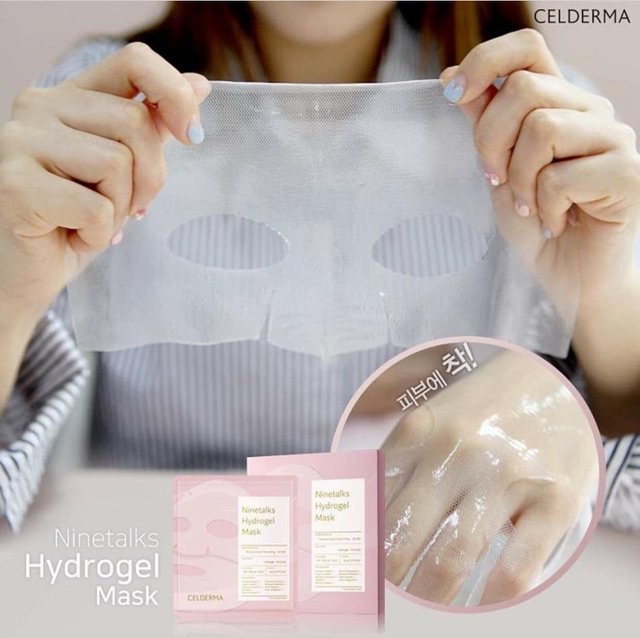 [Hoàn Tiền 8%]Mặt Nạ Thạch Celderma Ninetalks Hydrogel Mask 30g