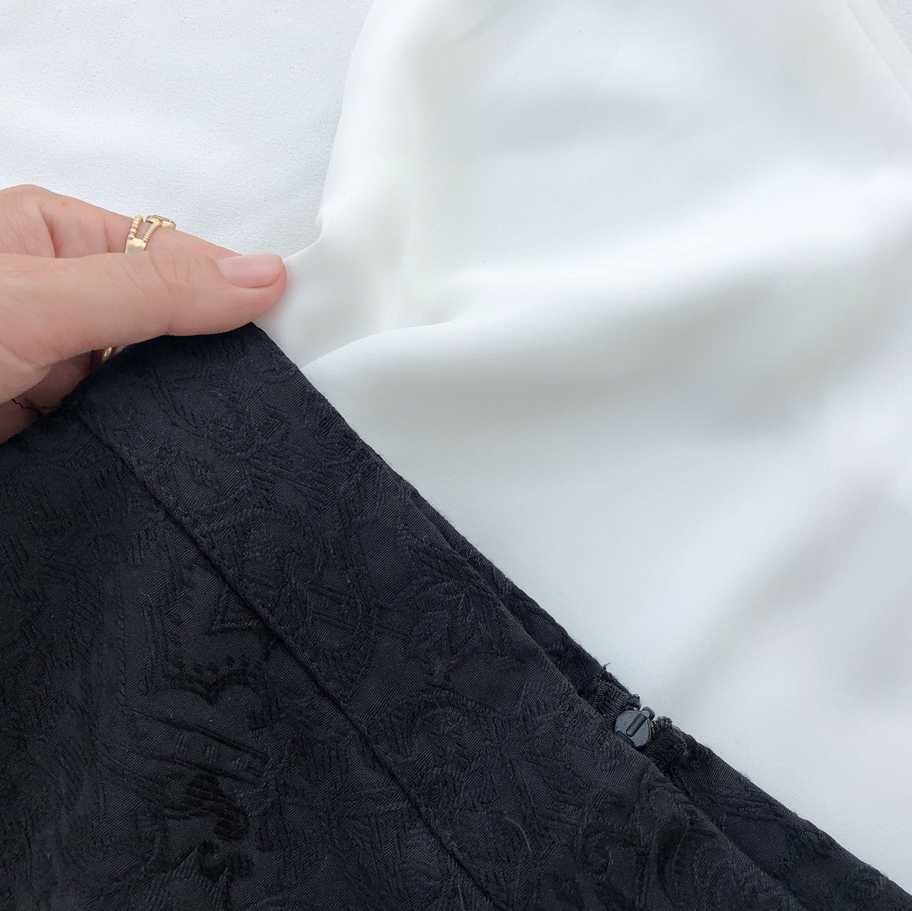 [HCM]sét áo 2 dây tim & chân váy đuôi cá lệch tà