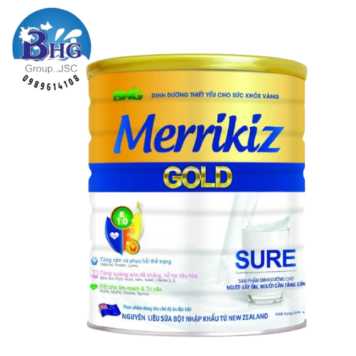 [HCM]sữa Merrikiz sure 900g