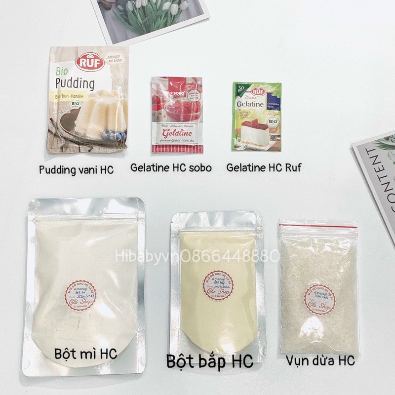 Bột hữu cơ làm bánh Cho bé